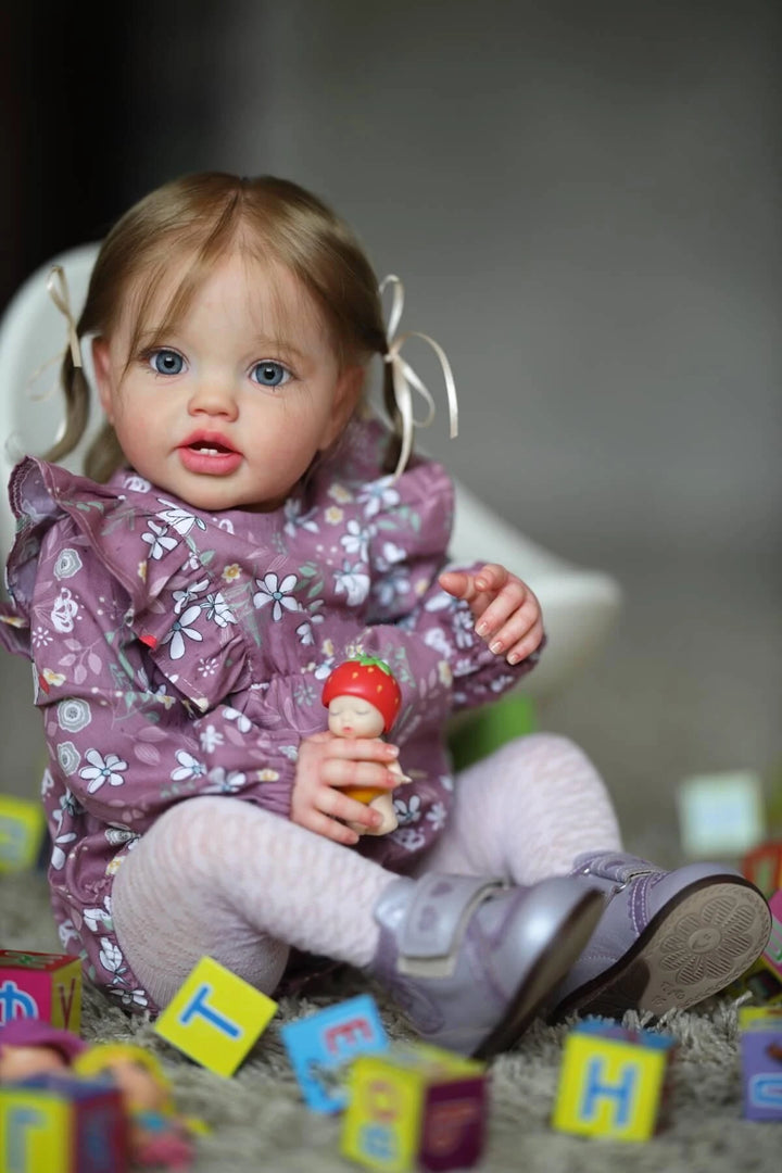 24″ Lottie Princess Reborn Baby Doll – Realistic Soft Touch Newborn