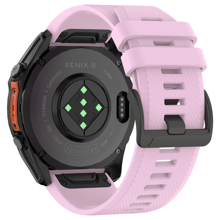Silicone Watch Band for Garmin Fenix & Epix (22-26mm)