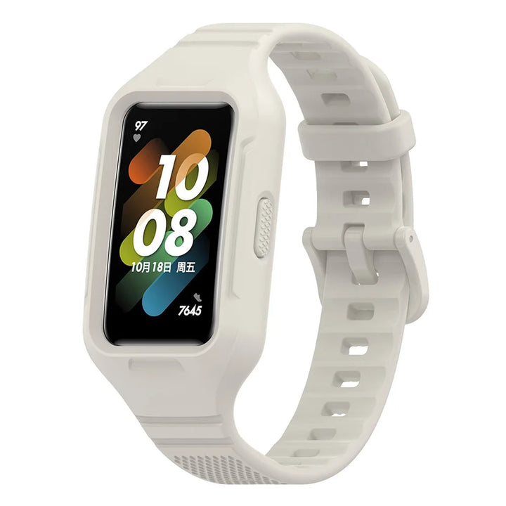 Integrated Silicone Strap & Case for Huawei Band 6-9 & Honor Band 6-7