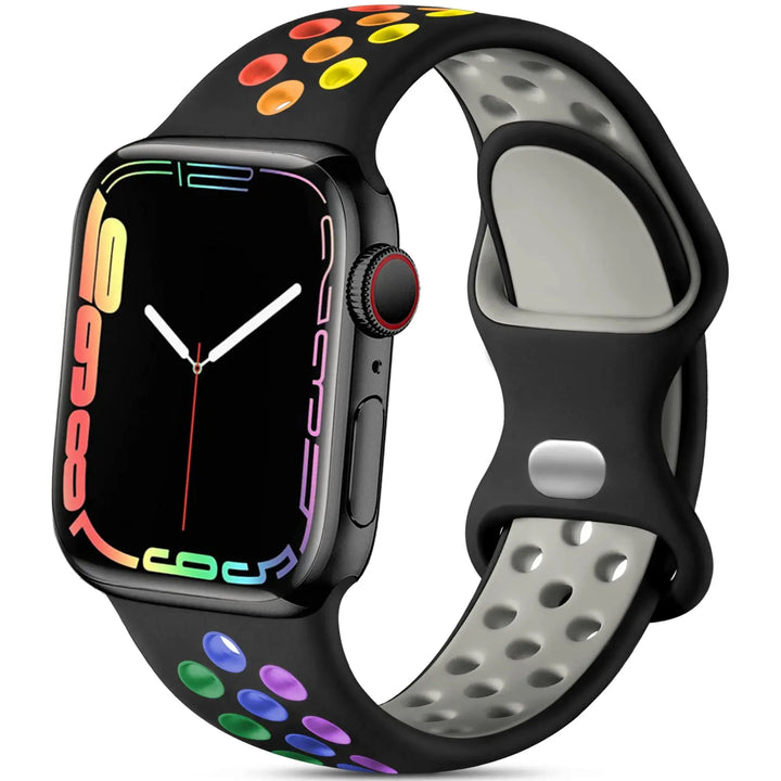 Silicone Apple Watch Band – Multi‑Size (38–49mm)