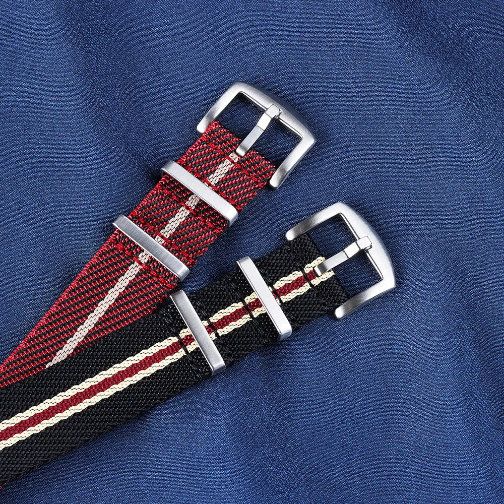 Nylon Military Watch Band 18–22mm