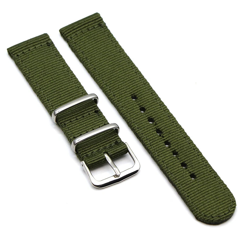 Solid Nylon Smartwatch Strap