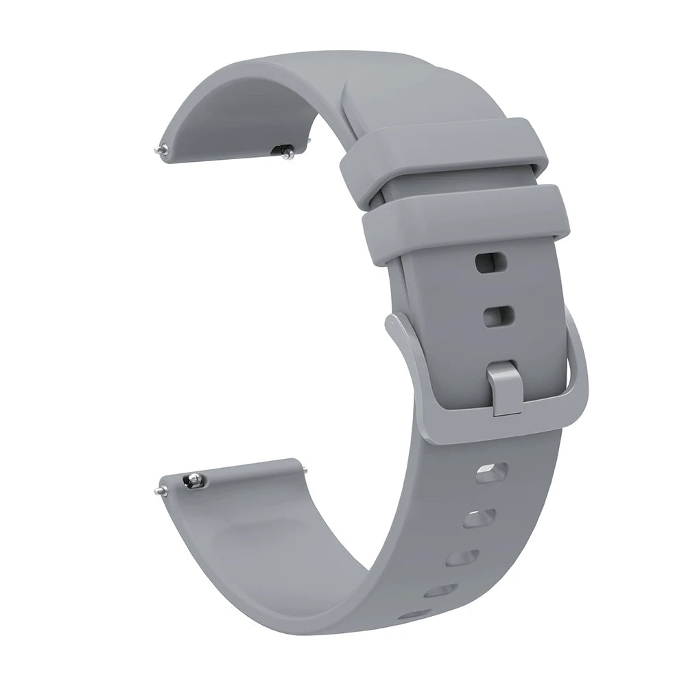Silicone Watch Strap – 18/20/22mm for Garmin Vivoactive & Huawei GT Series