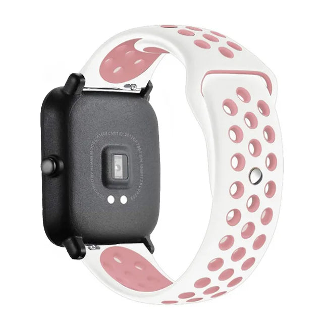 20mm/22mm Silicone band For Amazfit GTS 4/3/2/2e/2 4 Mini GTR 4/2/3 Pro/47mm/stratos 3 Watch Bracelet correa Amazfit bip 6 strap