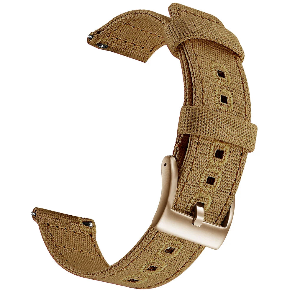 Quick-Release Canvas Strap 20/22mm