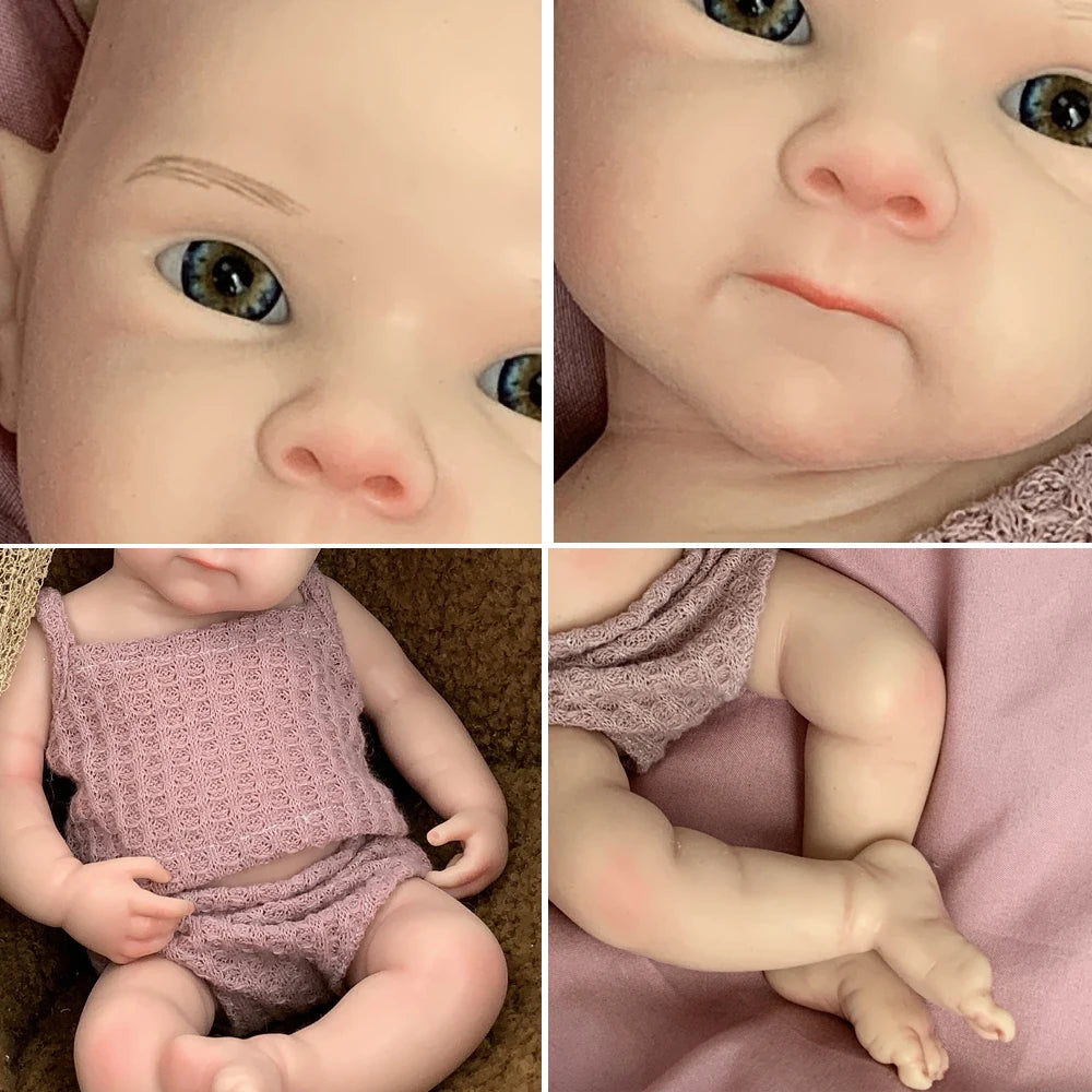 Aizwa1 Silicone Bettie Realistic Newborn Baby Doll