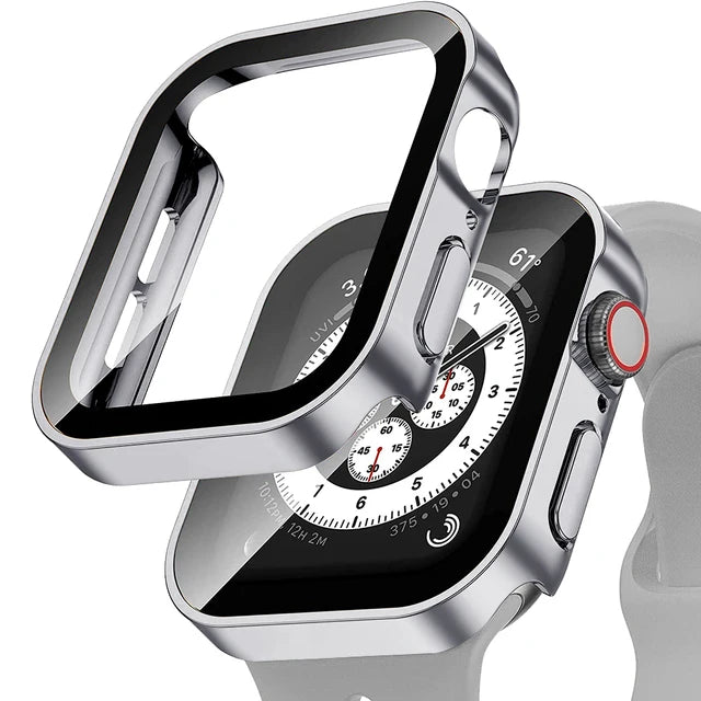 Cover for Apple Watch 11 Case 46mm 42mm 45mm 44mm 49mm 41 40mm Tempered Glass Screen Protector Series 10 7 8 9 SE 6 5 4 Ultra 3