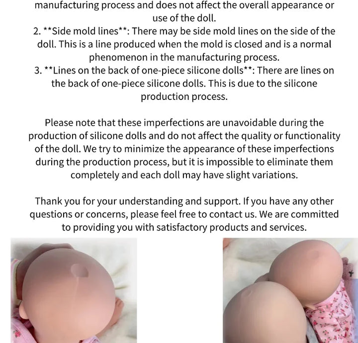 6″ Mini Vivienne Solid Silicone Reborn Dolls