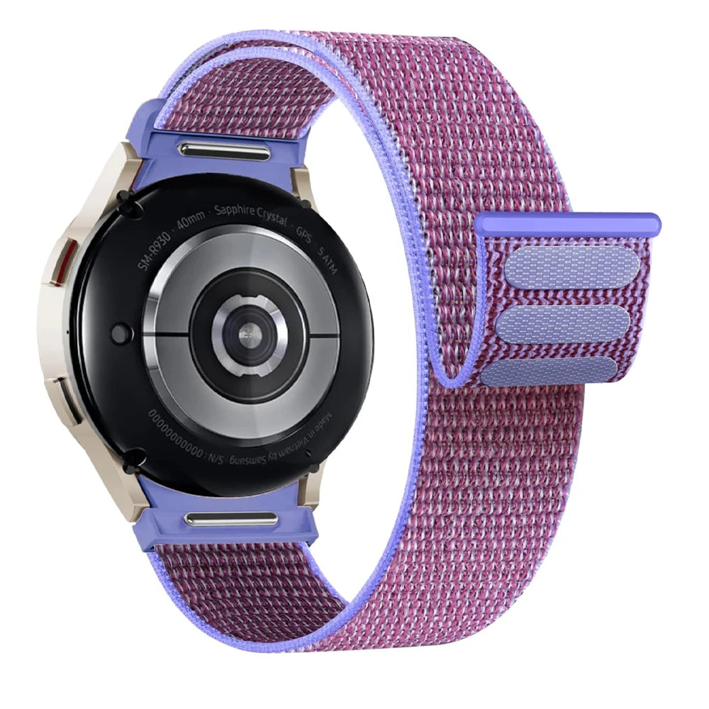 Nylon Sport Loop Watch Strap – 40-44mm for Samsung Galaxy Watch 4-7 & 5 Pro