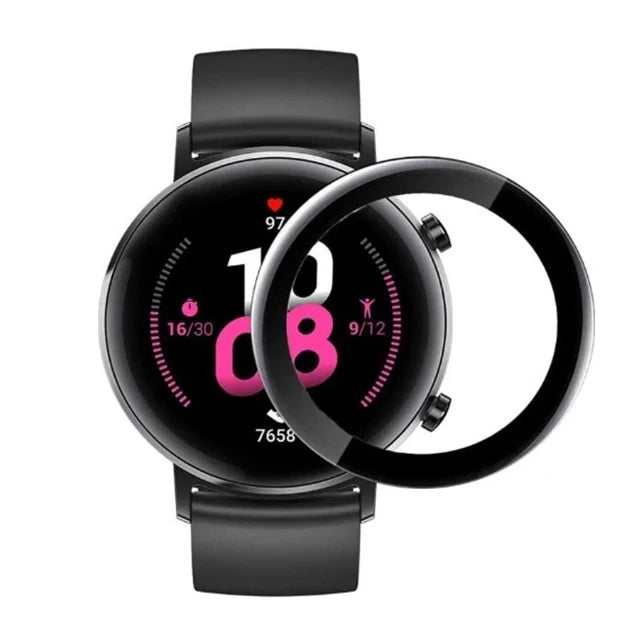 3D Curved Protective Film for Huawei Watch GT 2/3/GT3 Pro – 42/46mm (Not Glass)