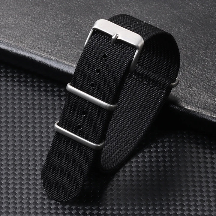High-Quality Nylon Watch Strap 18/20/22mm (Military Style)