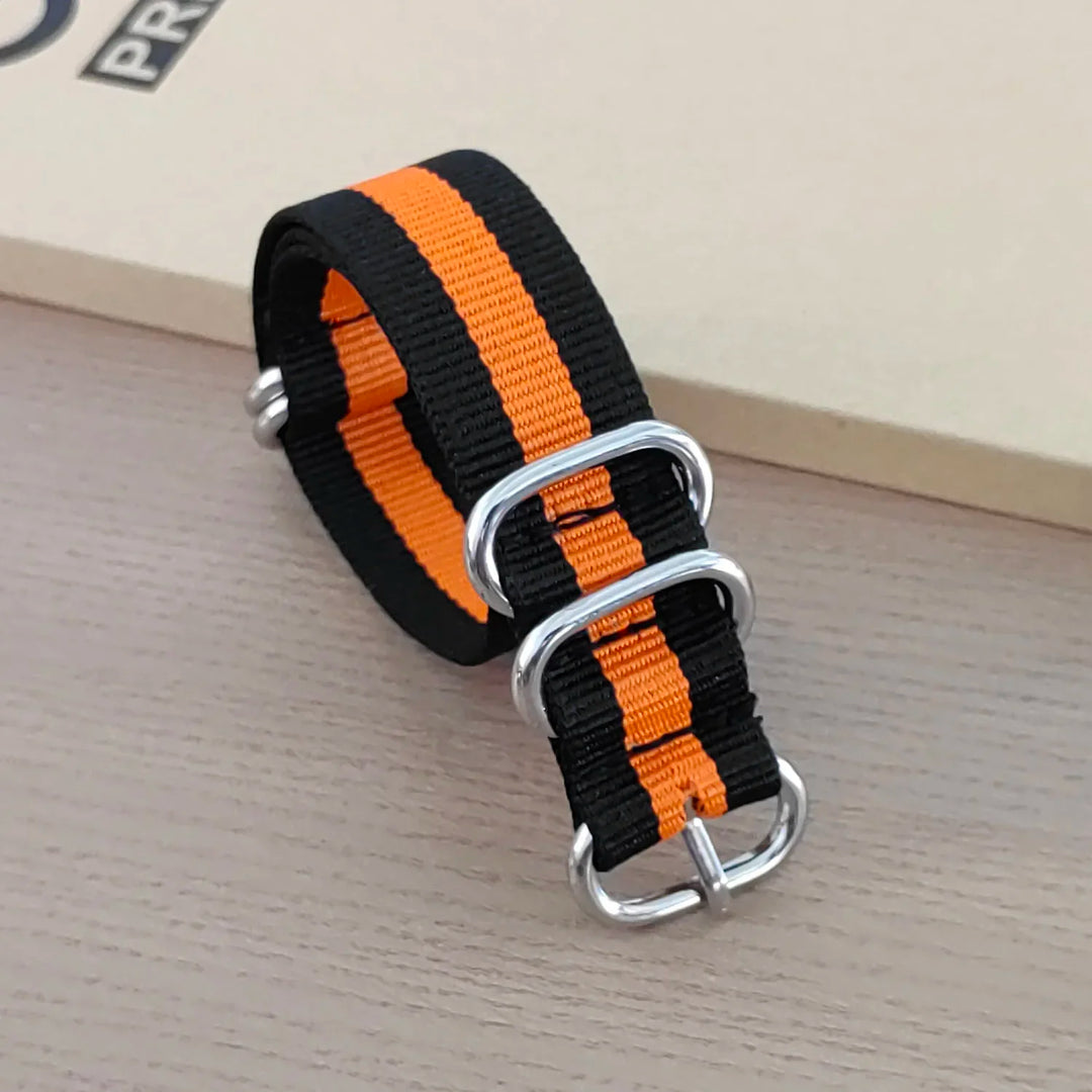 Nylon Military Watch Band 18–24mm