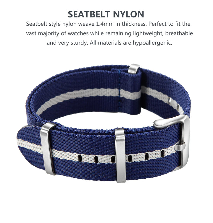 Military Watch Strap 20–22mm
