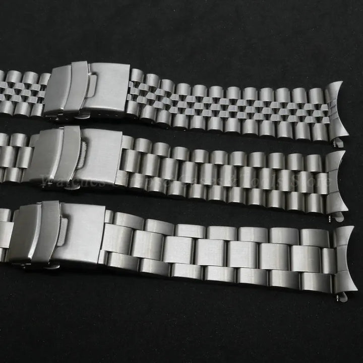 316L Stainless Steel Watch Strap for Seiko SKX Series – Oyster/Jubilee (20-22mm)