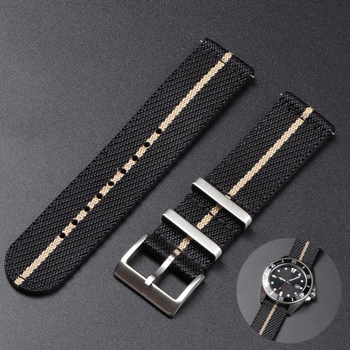 20/22mm Nylon NATO Watch Strap for Tudor, Omega, Seiko