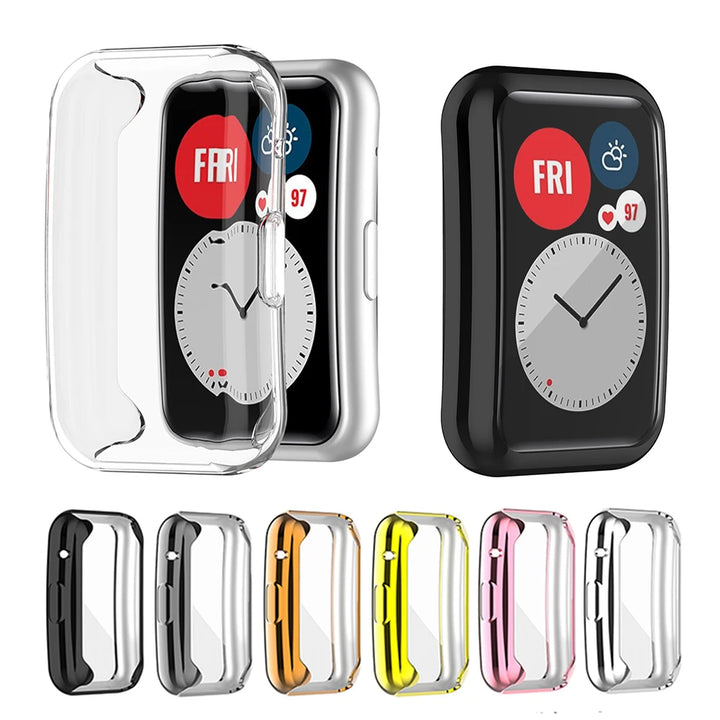 Full-Screen TPU Protective Case for Huawei Watch Fit