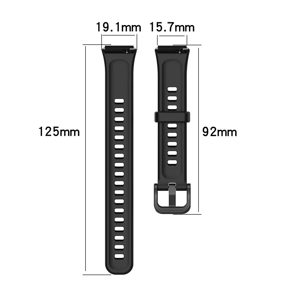 Soft Silicone Watch Strap for Huawei Band 7