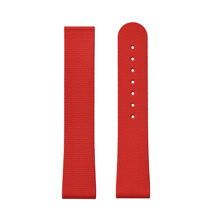 JUELONG Premium Grade Soft FKM Rubber Watch Strap Perfect Fit Flat End Universal Quick Release Straps 20mm Watchbands