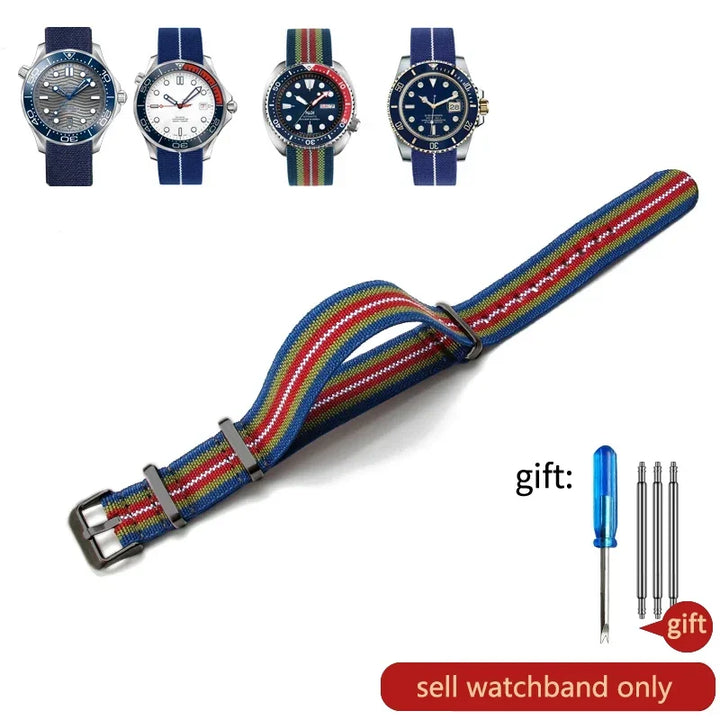 NATO Nylon Strap 20/22mm (French Army)