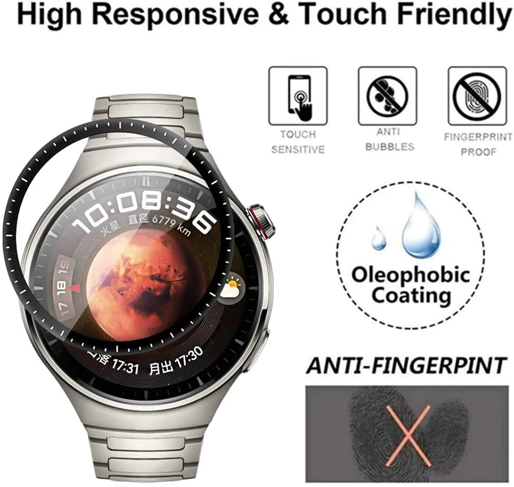 3D Curved Full Protective Film for Huawei Watch 4/4 Pro