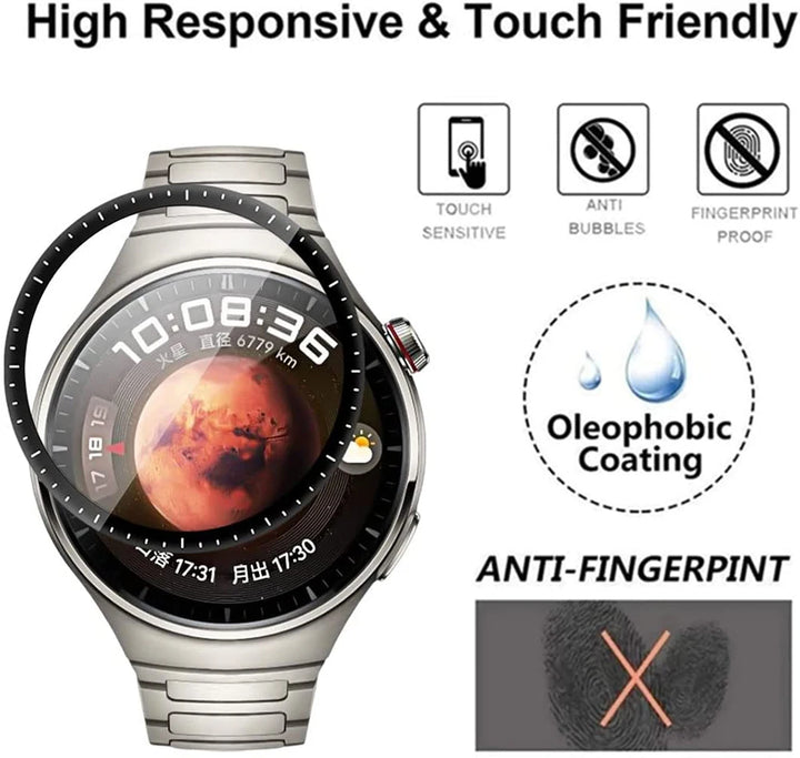 3D Curved Full Protective Film for Huawei Watch 4/4 Pro