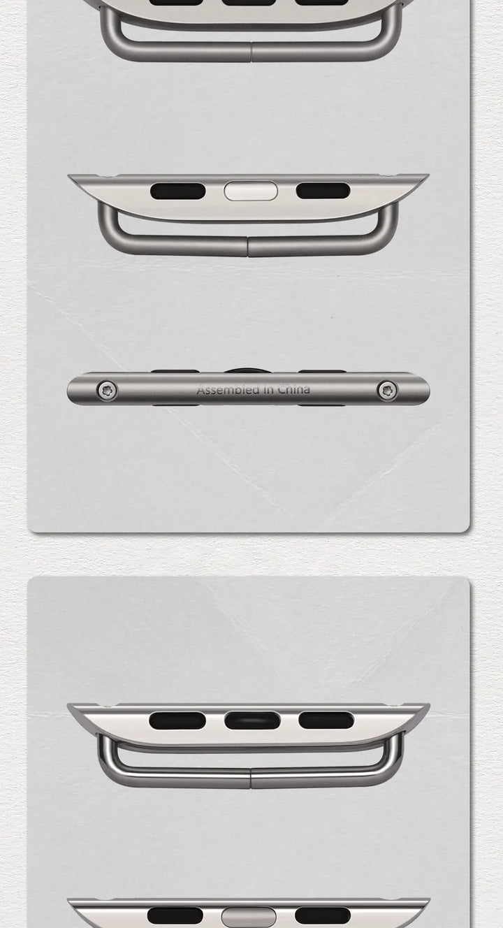 2pcs Original 1:1 Apple Watch Series 10 Ultra Adapter For Apple Watch Strap 49mm 46mm 42mm Stainless Steel Connector