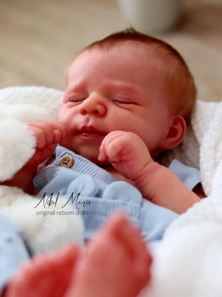 18″ Pascale Vinyl Reborn Doll DIY Kit (Blank, Unpainted)