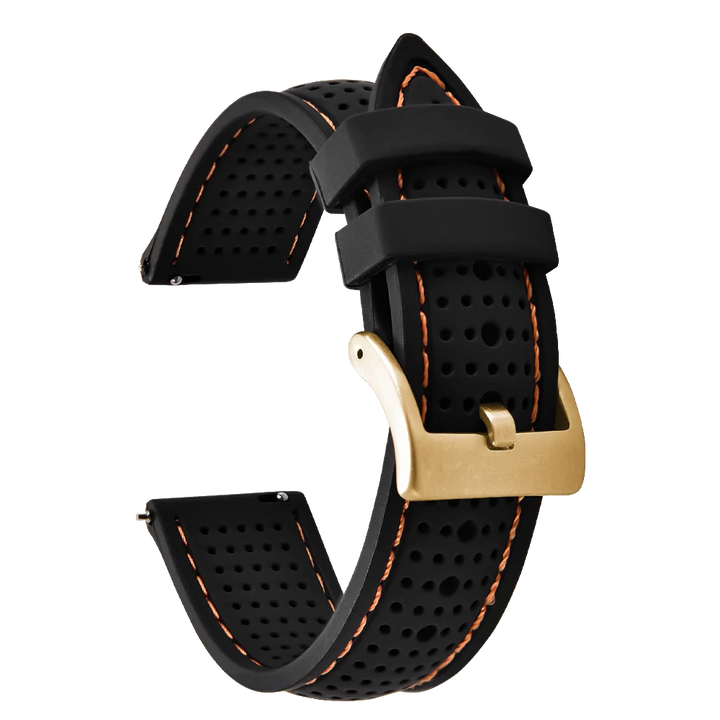 NATOBELT Soft Porous Rubber Watch Strap – Quick Release (18-22mm)