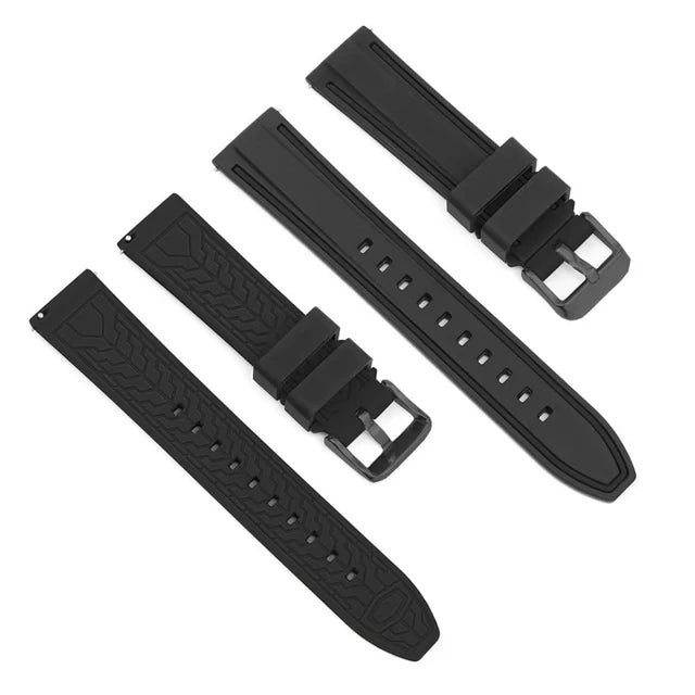 Premium Silicone Quick Release Watch Strap – 20/22/24mm