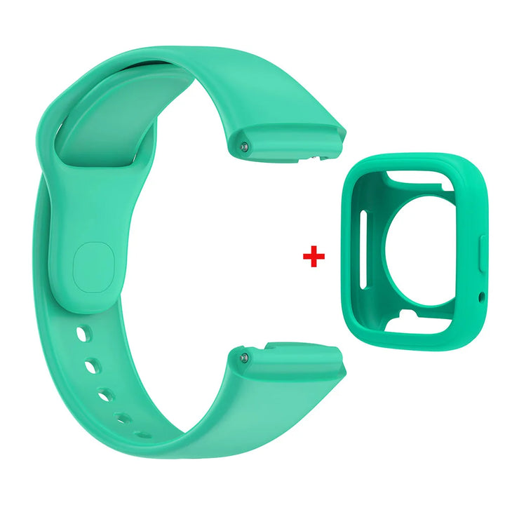 Silicone Strap & Protective Case for Redmi Watch 3 Active/Lite