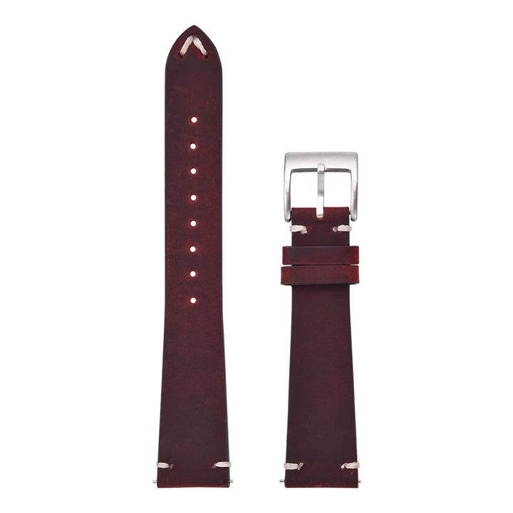 Crazy Horse Leather Watch Strap 18–22mm Quick Release
