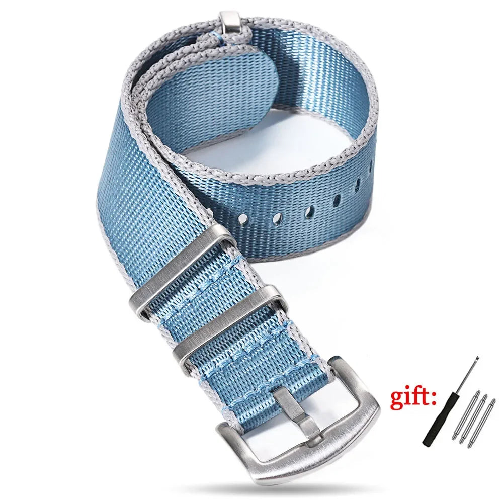 Nylon Military Watch Strap 18/20/22mm (Sport Band)