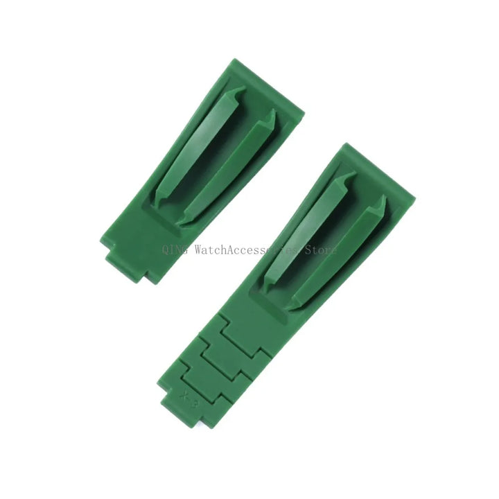 Rubber Silicone Watch Strap for Rolex Oysterflex – 20mm, Folding Buckle