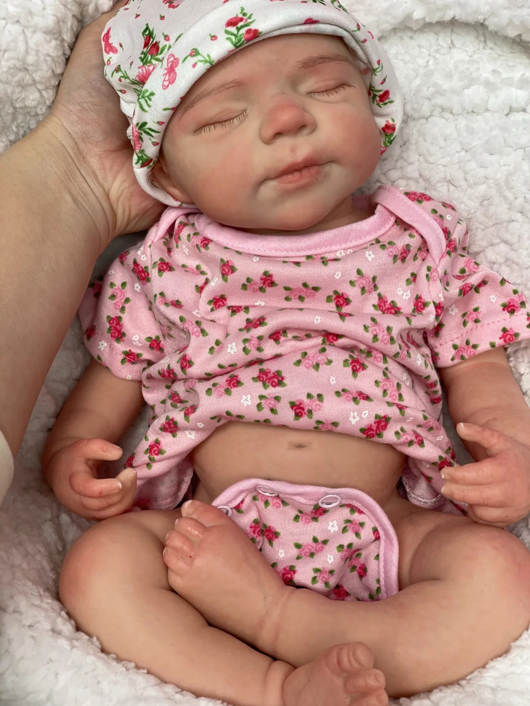 Pascale 18″ Full‑Body Unpainted Silicone Reborn Doll
