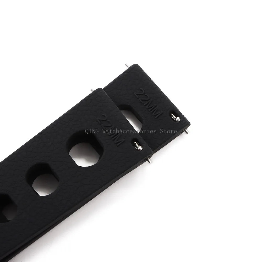 Universal Soft Silicone Quick Release Watch Strap – 20/22mm Tropical