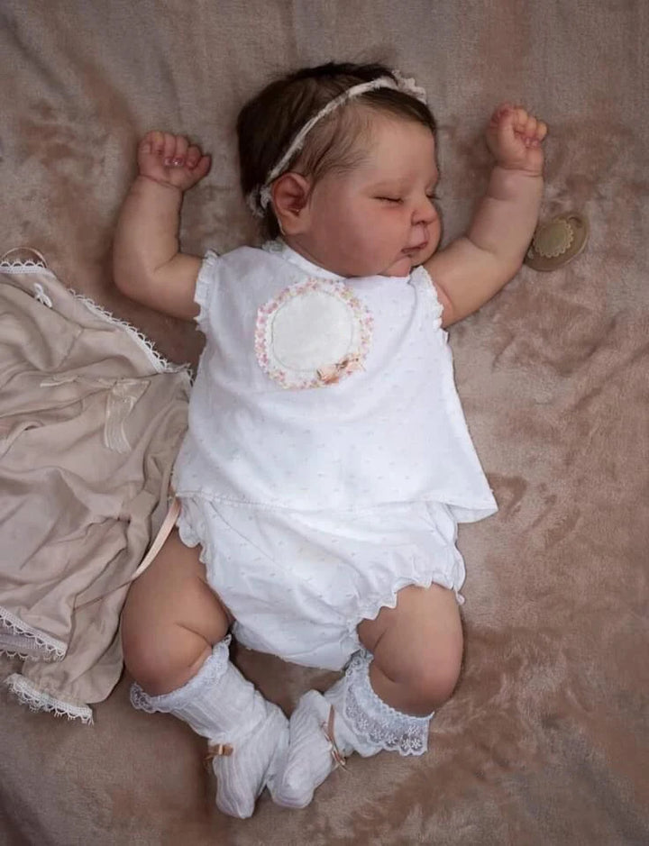 50 cm Peaches Soft‑Body Reborn Baby Girl Doll