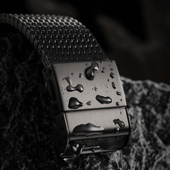 Luxury Milanese Mesh Stainless Steel Watch Strap for Rolex, Omega, IWC, Breitling