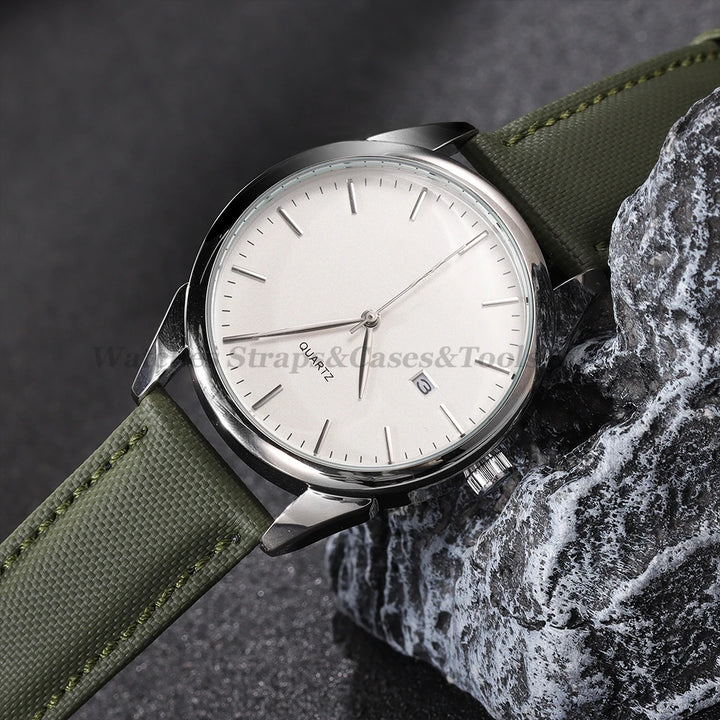 20mm 22mm Sailcloth Watch Straps for Omega for Blancpain for Seiko Divers Men's Women Quick Release Waterproof Nylon Wristbands