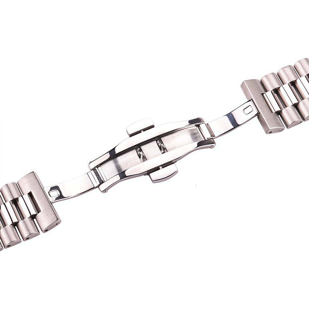 Stainless Steel Metal Watch Strap 16-22mm