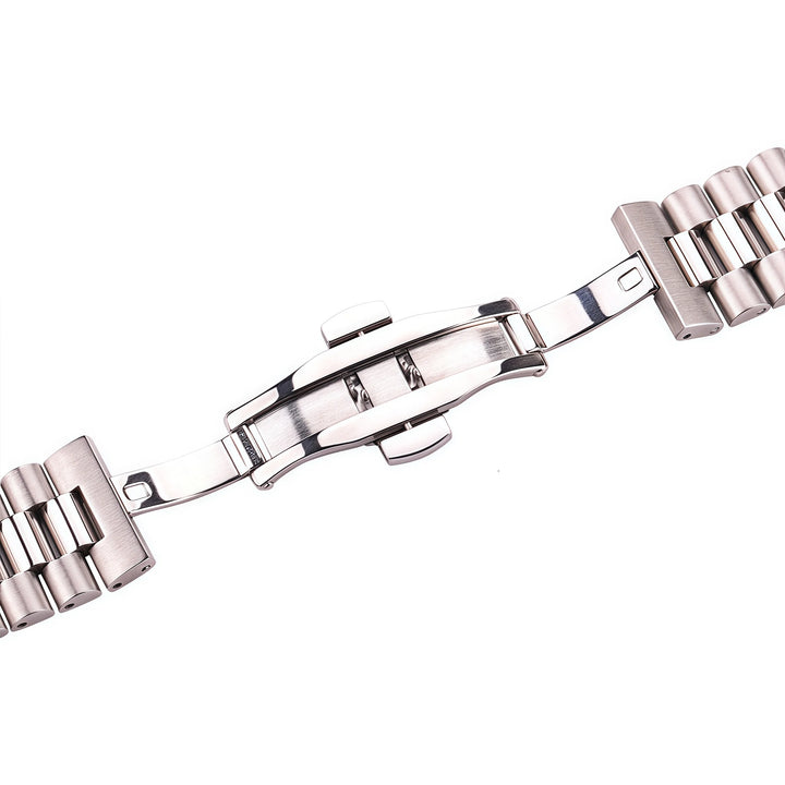 Stainless Steel Metal Watch Strap 16-22mm