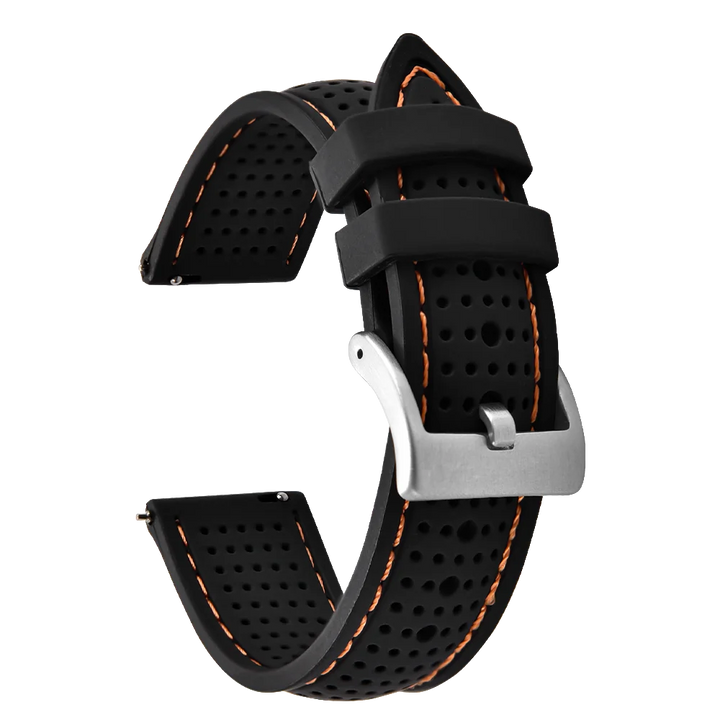 NATOBELT Soft Porous Rubber Watch Strap – Quick Release (18-22mm)
