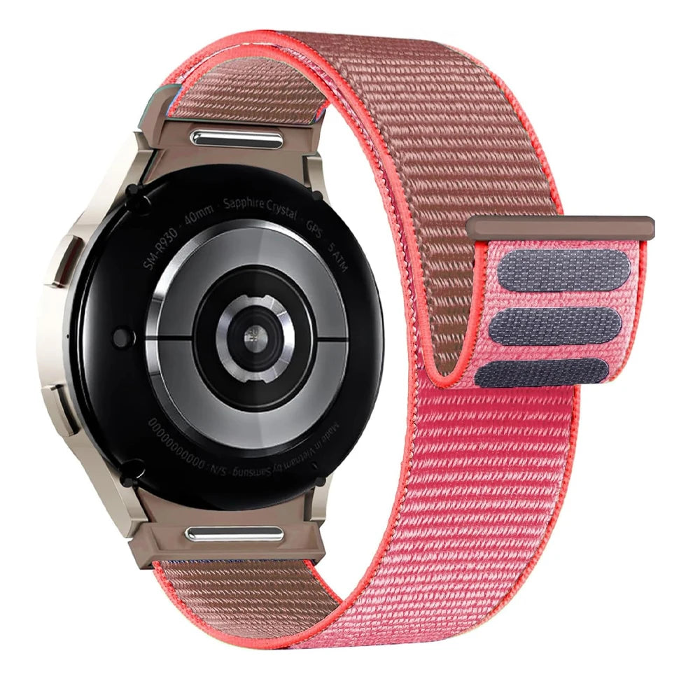Nylon Sport Loop Watch Strap – 40-44mm for Samsung Galaxy Watch 4-7 & 5 Pro