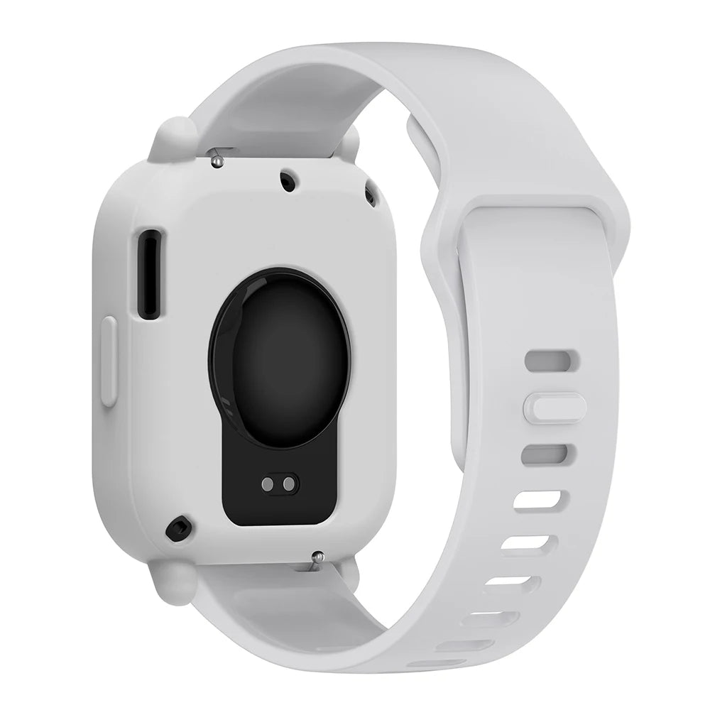 Silicone Strap with Protective Case for Redmi Watch 5 Active