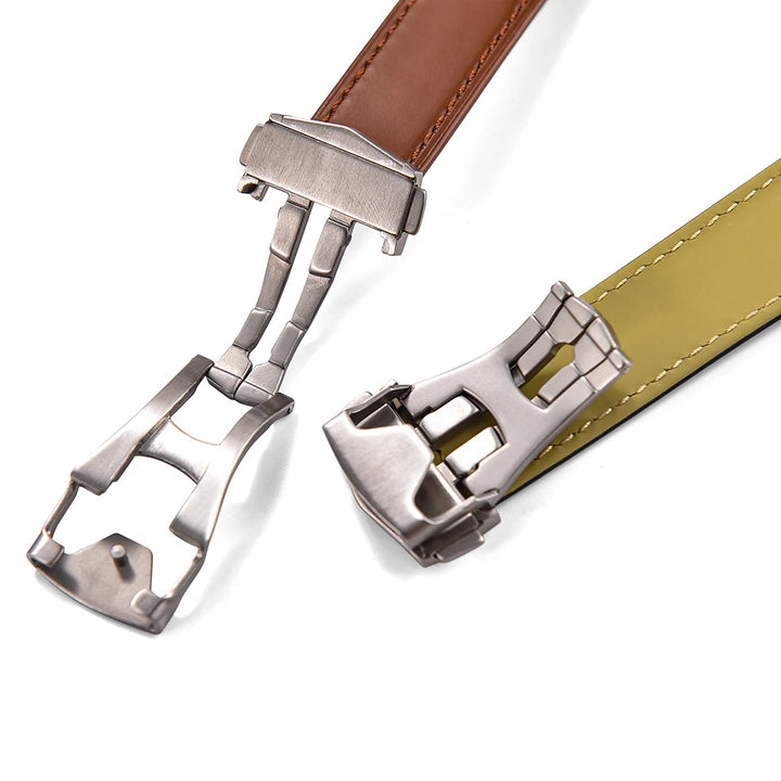 19/20/21/22mm For Omega Speedmaster Leather Strap Universal Original Leather Watch Bands Fit for Omega De Ville Seamaster Bracel