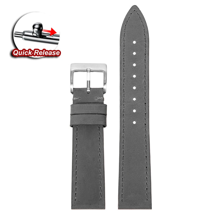 Cowhide Genuine Watch Band 18mm for F91W Mod Kit for F-91W W-800H SGW400 F84 F105/108 A158/168 AE1200/1300 Wrist Strap Bracelets