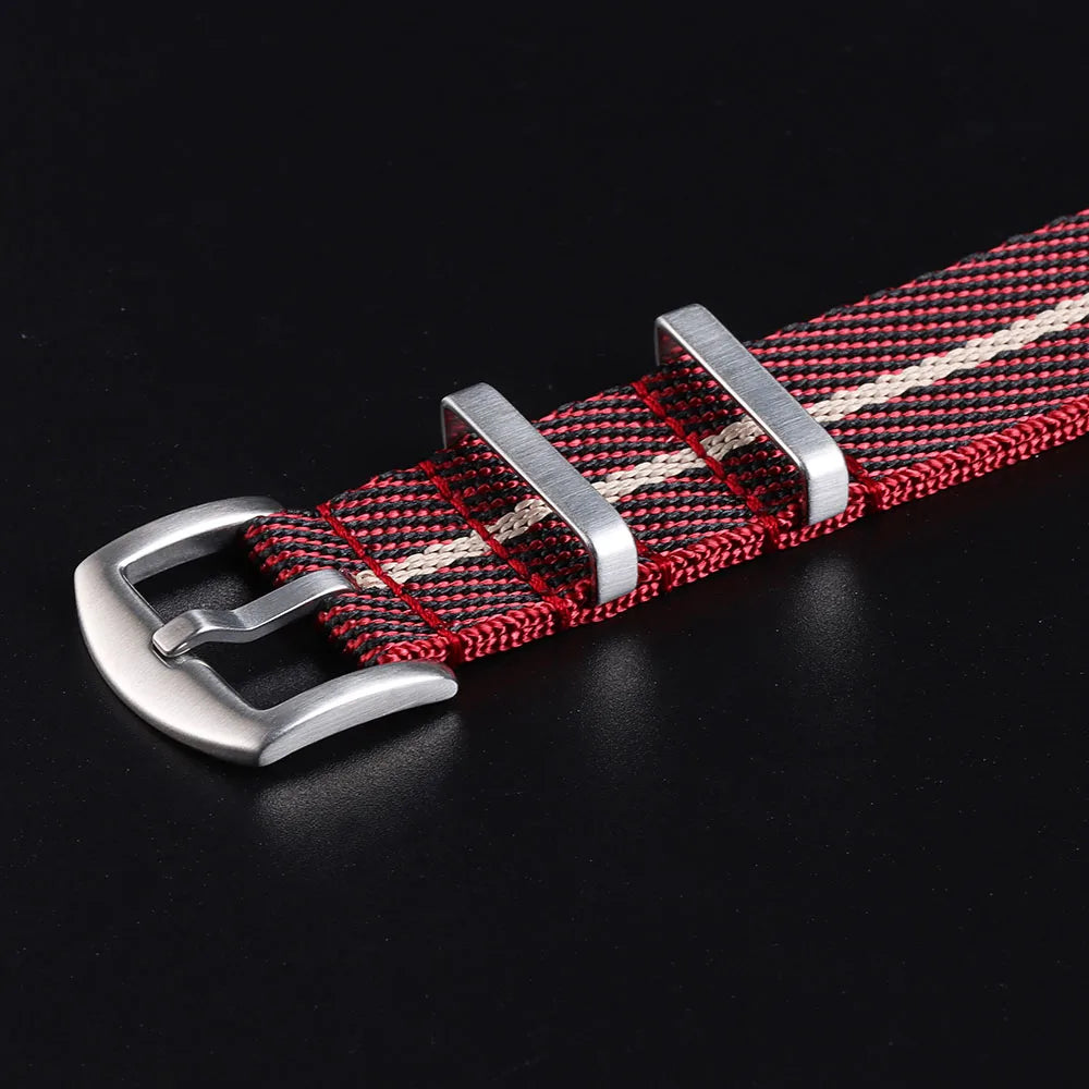 Nylon Military Watch Band 18–22mm