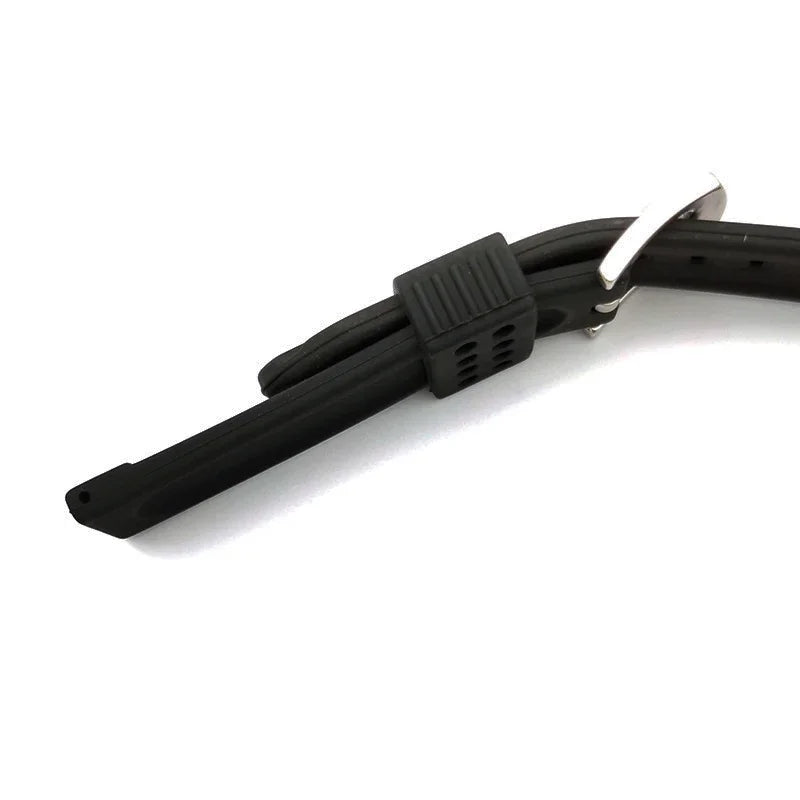 30mm 28mm 26mm 24mm Rubber Watch Strap 18mm 20mm 22mm Men's Sport Watchband Soft Diving Waterproof Silicone Wrist Belt Bracelet