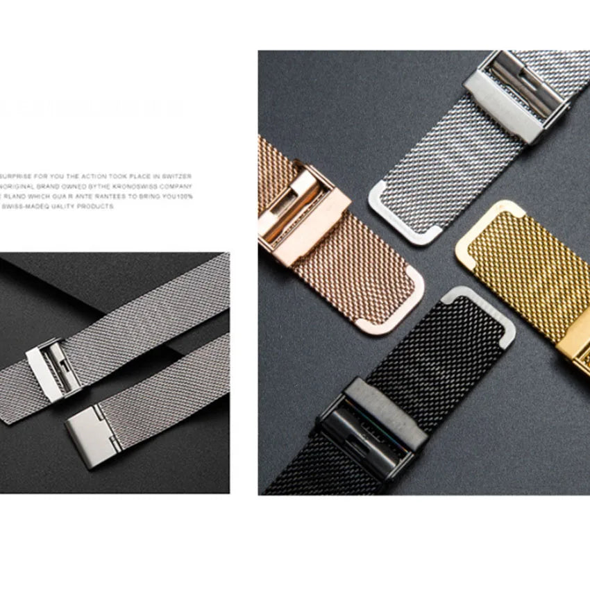 Milanese Mesh Watch Band 8–24mm