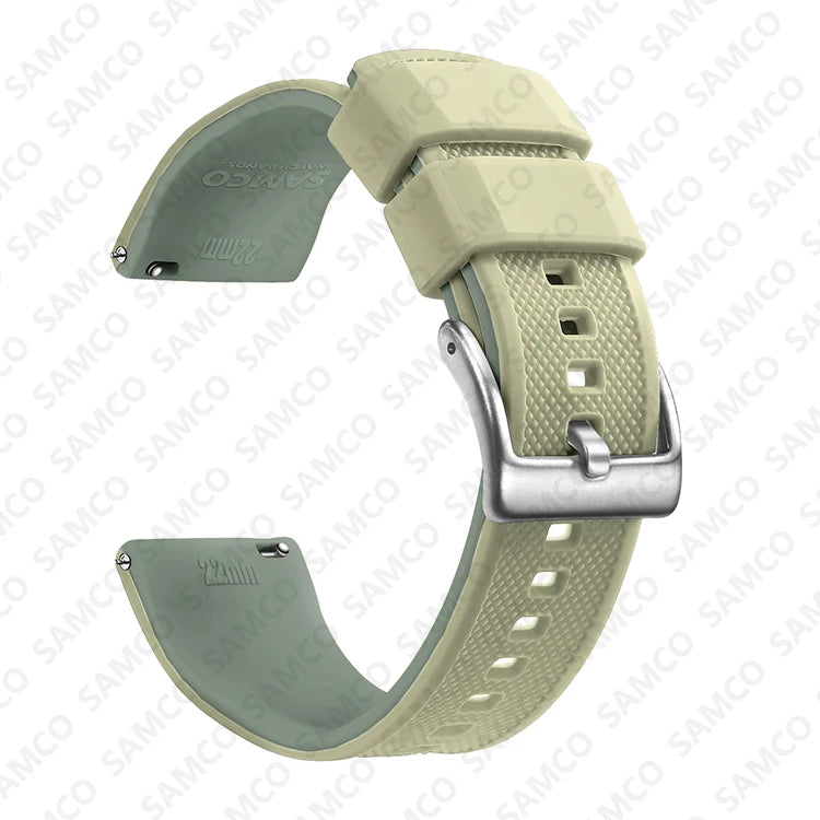 Premium Silicone Quick-Release Watch Band 18/20/22mm