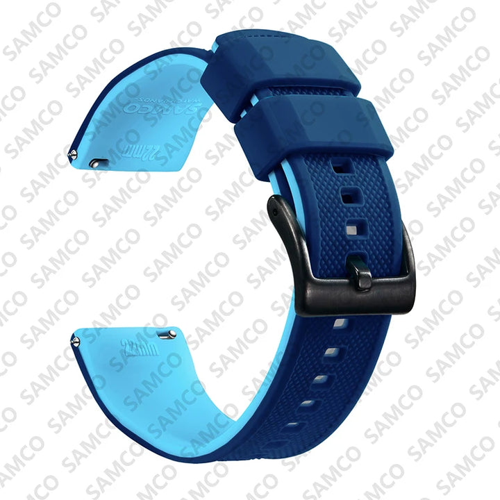 Premium Silicone Quick-Release Watch Band 18/20/22mm